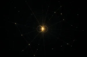 céu com Sol e Lua