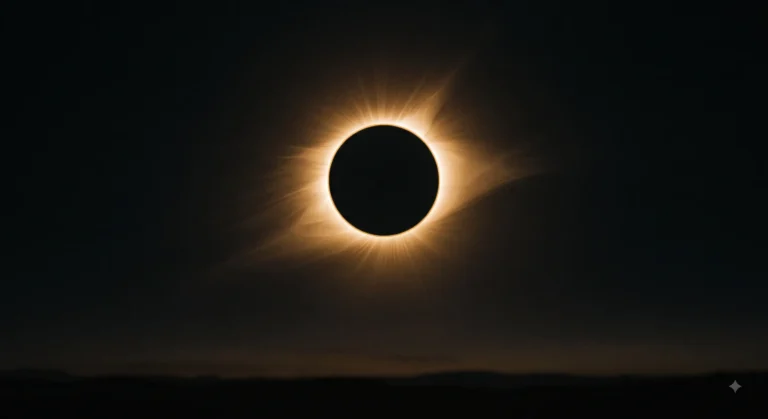Lua Nova de Agosto: Porta 4 e o Eclipse Solar Porta 4 Desenho Humano