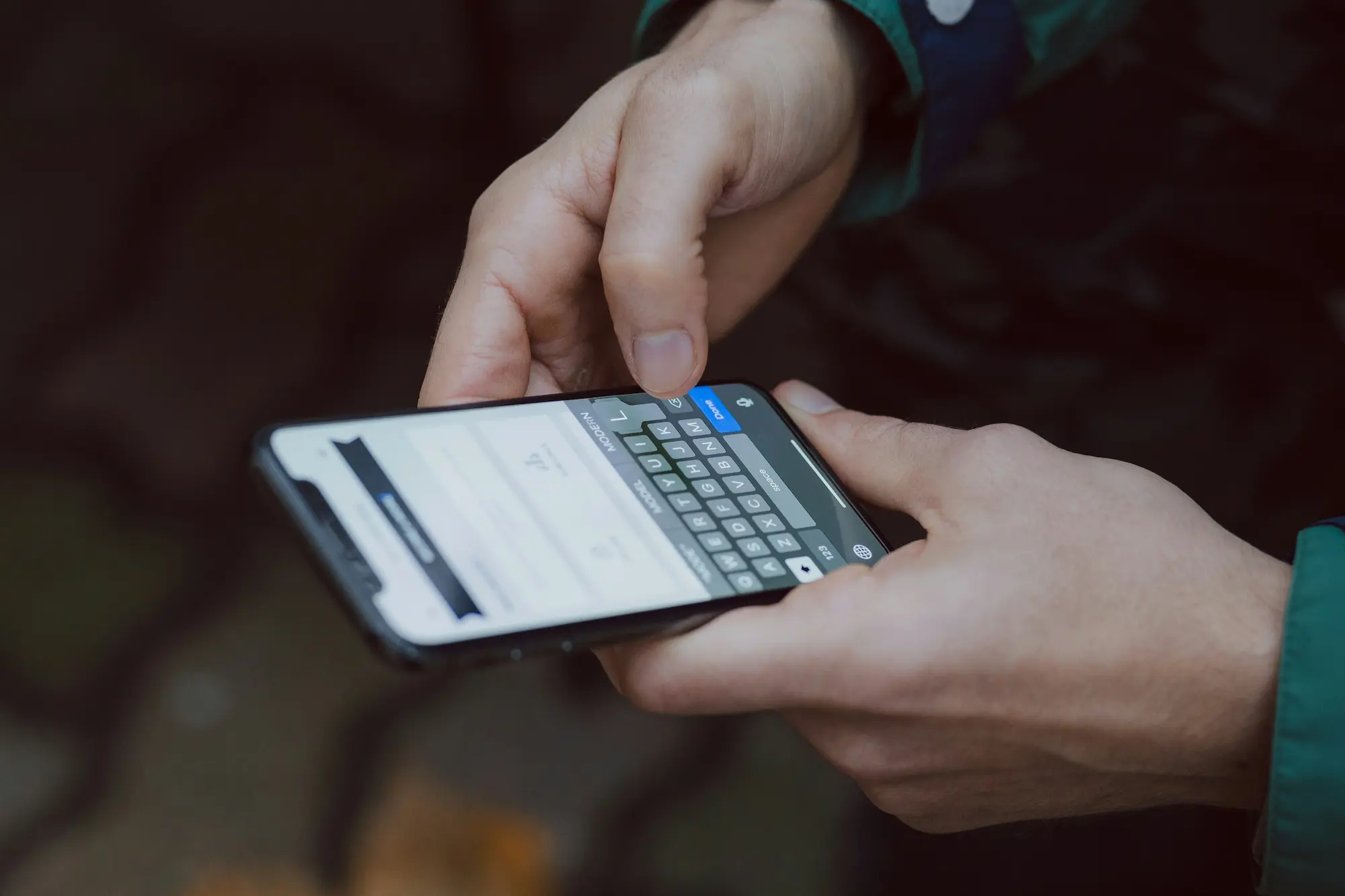 Comunicação através Voxer